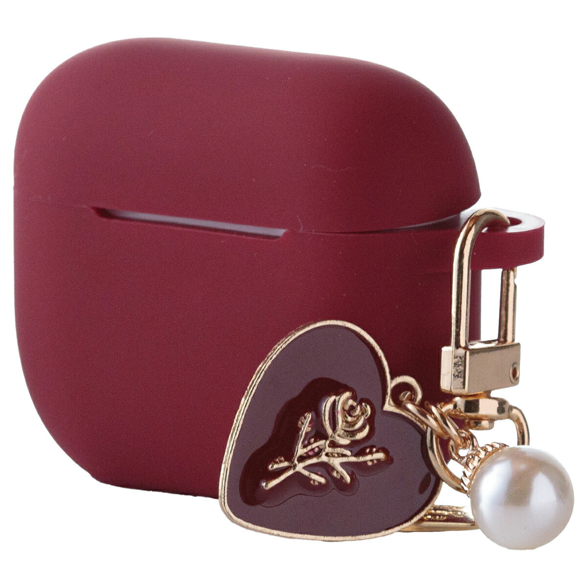 AirPods シリコンケース チャーム付き