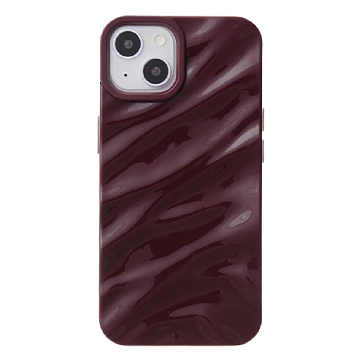 iPhone うねうねドレープケース