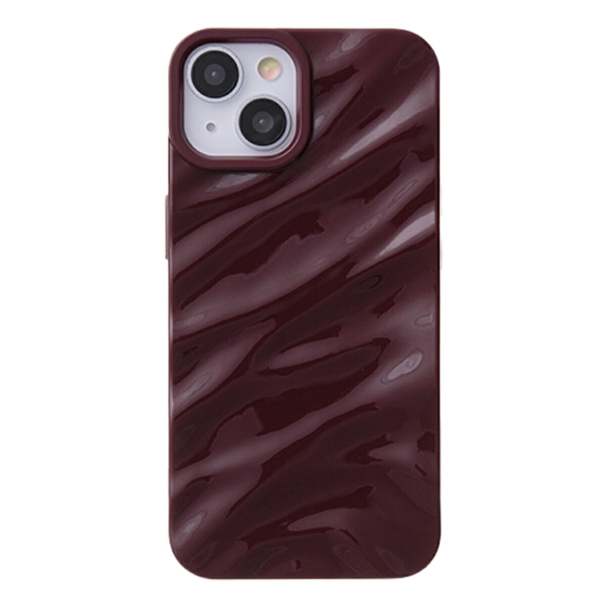 iPhone うねうねドレープケース