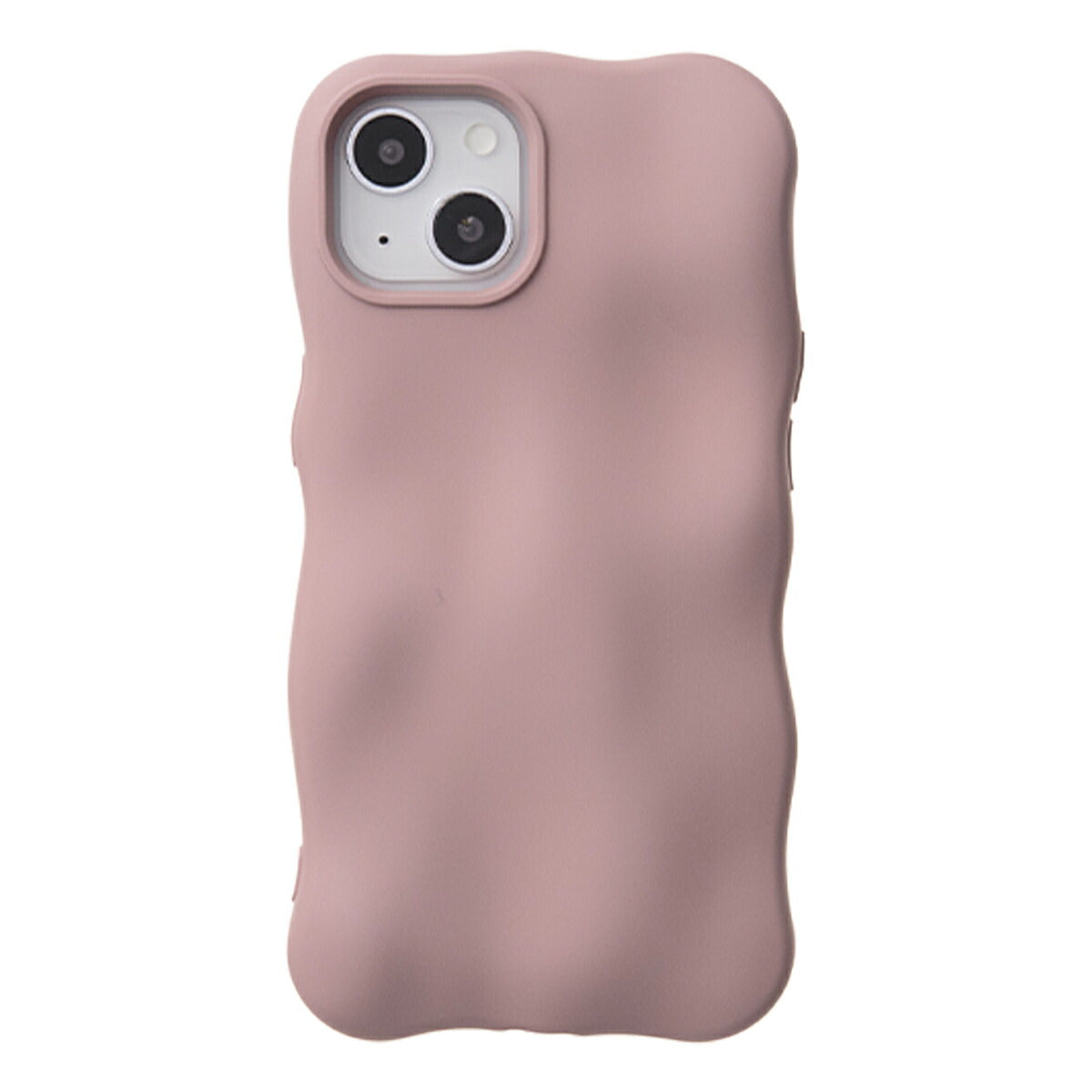 iPhone 13/14/15 ケース 韓国デザイン くすみカラー