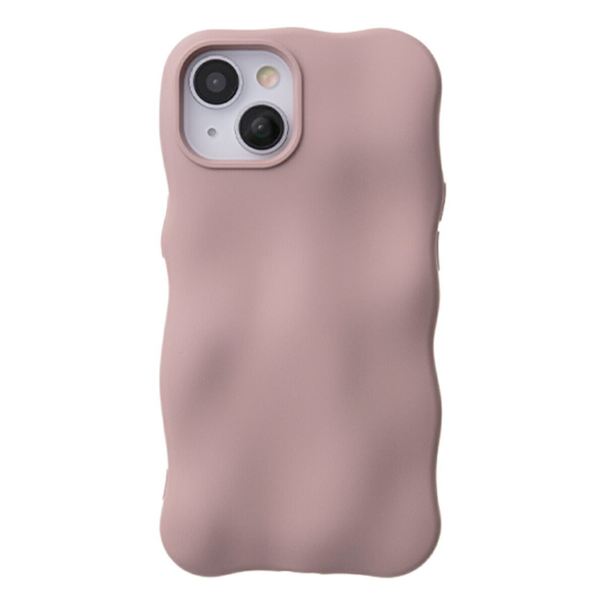 iPhone 13/14/15 ケース 韓国デザイン くすみカラー
