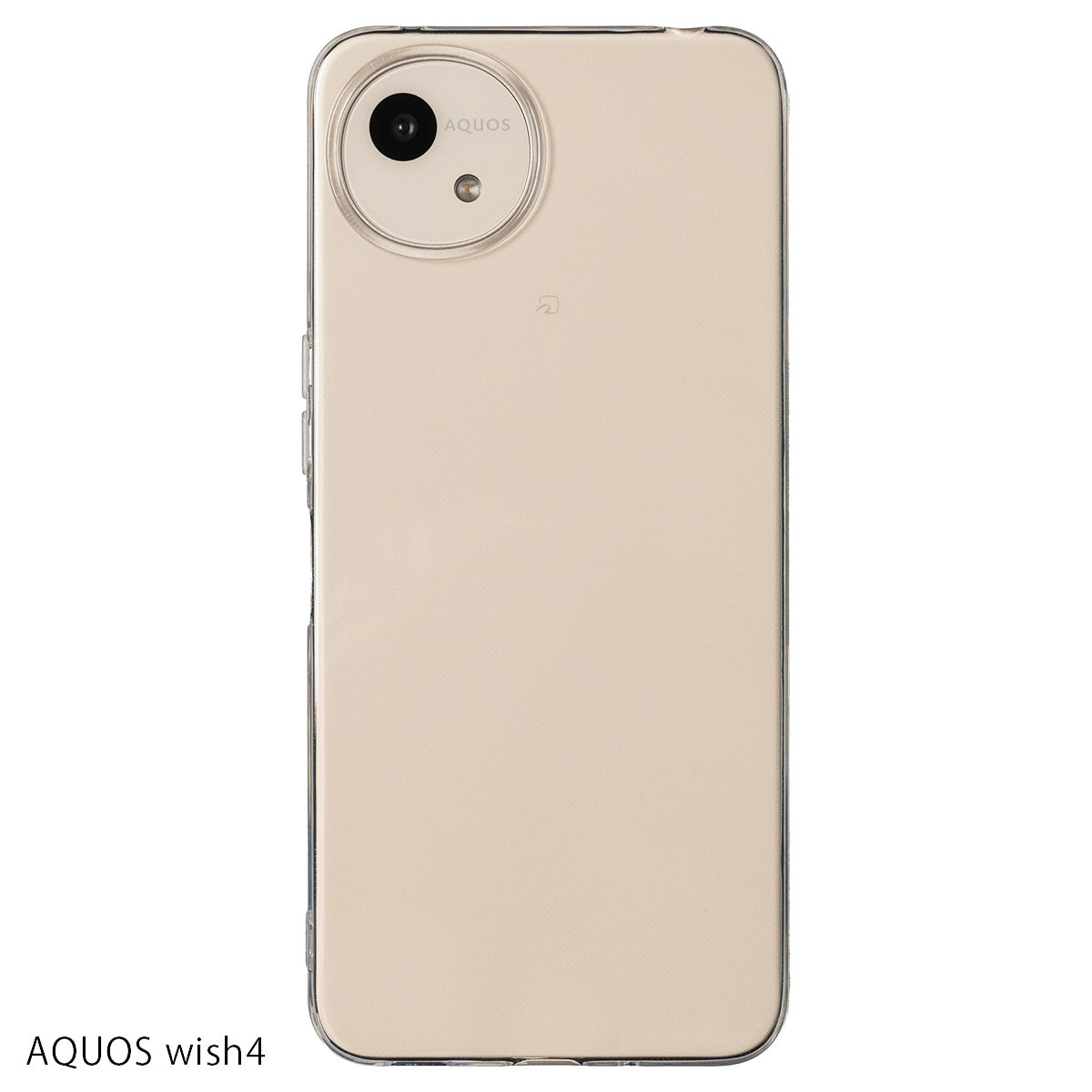 AQUOS wish4 / R9 クリア TPU スマホケース
