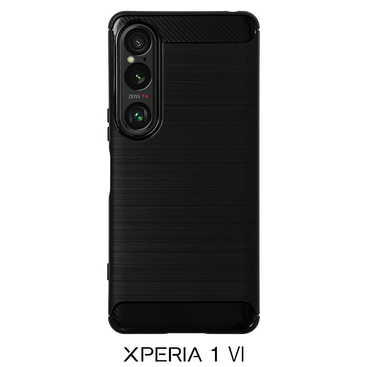 Xperia カーボン調 TPU ケース