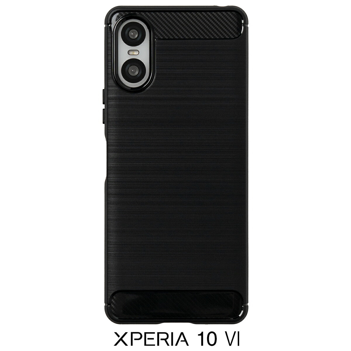 Xperia カーボン調 TPU ケース
