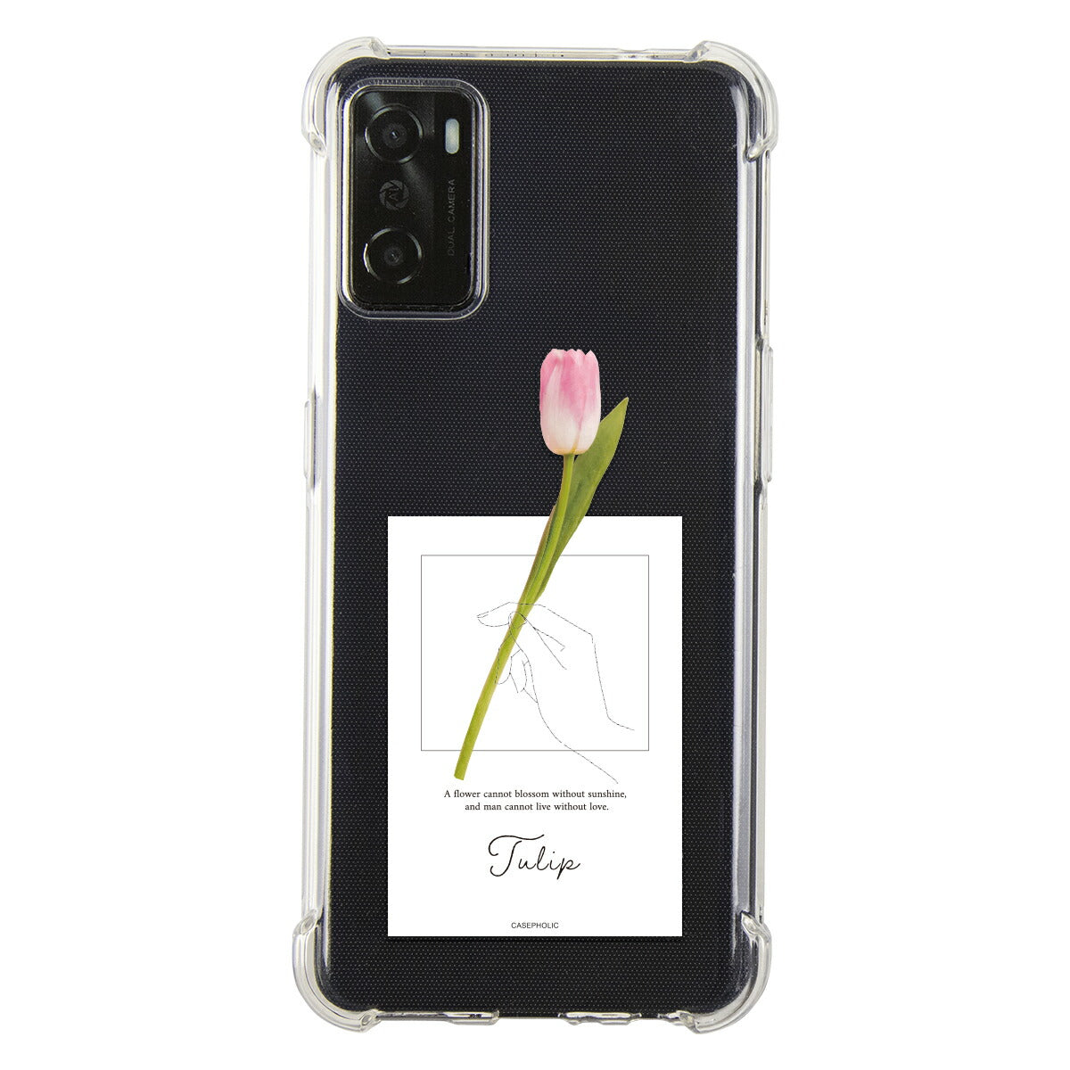 OPPO 名入れ対応 一輪花 スマホケース