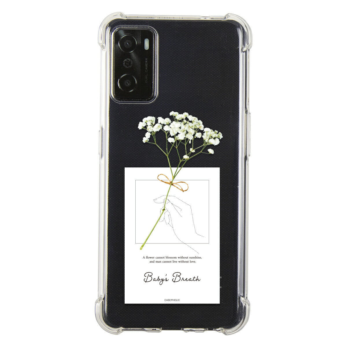OPPO 名入れ対応 一輪花 スマホケース