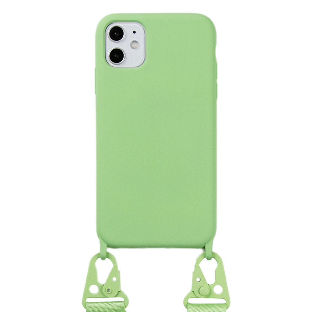スマホショルダーストラップ シリコンケース iPhone対応