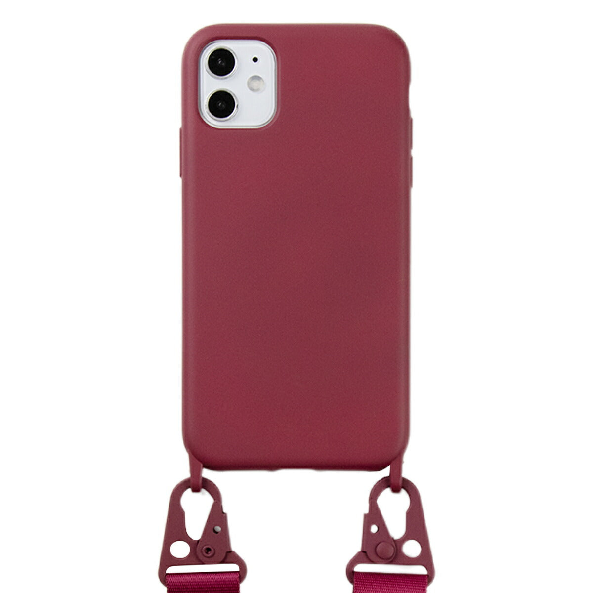 スマホショルダーストラップ シリコンケース iPhone対応