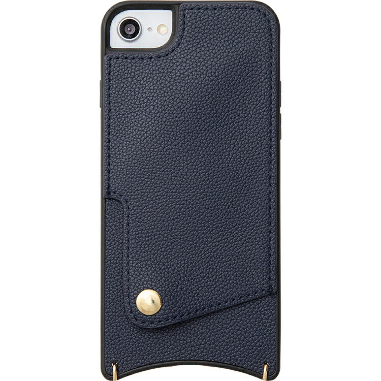 スマホショルダーケース iPhone ケース ショルダー付き 革