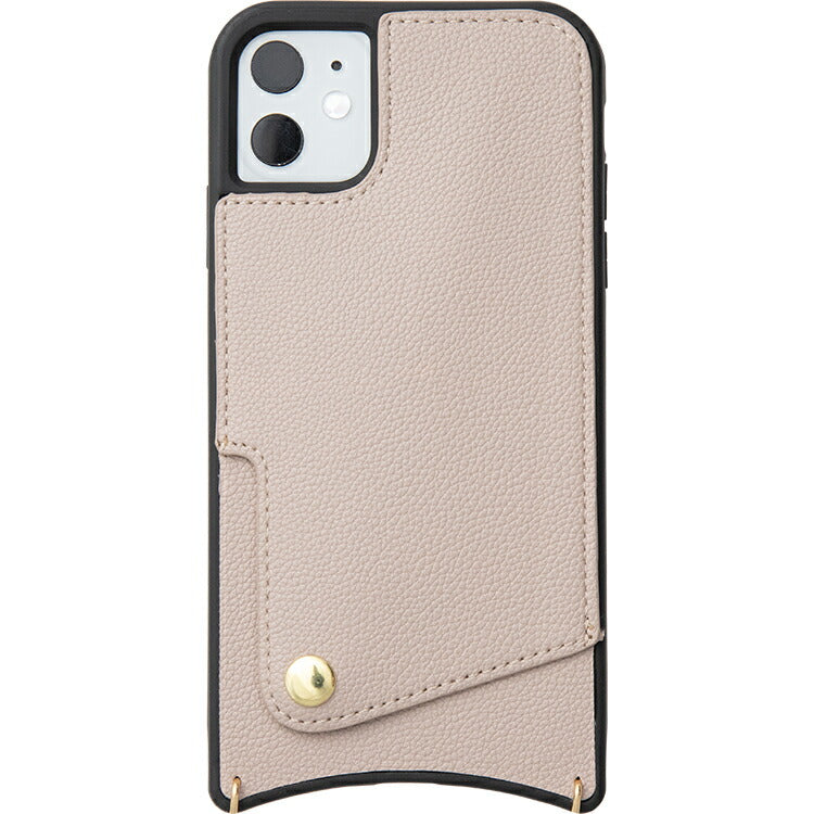 スマホショルダーケース iPhone ケース ショルダー付き 革