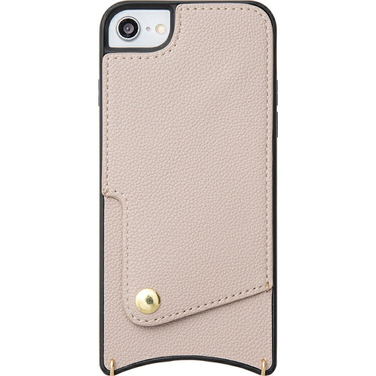 スマホショルダーケース iPhone ケース ショルダー付き 革
