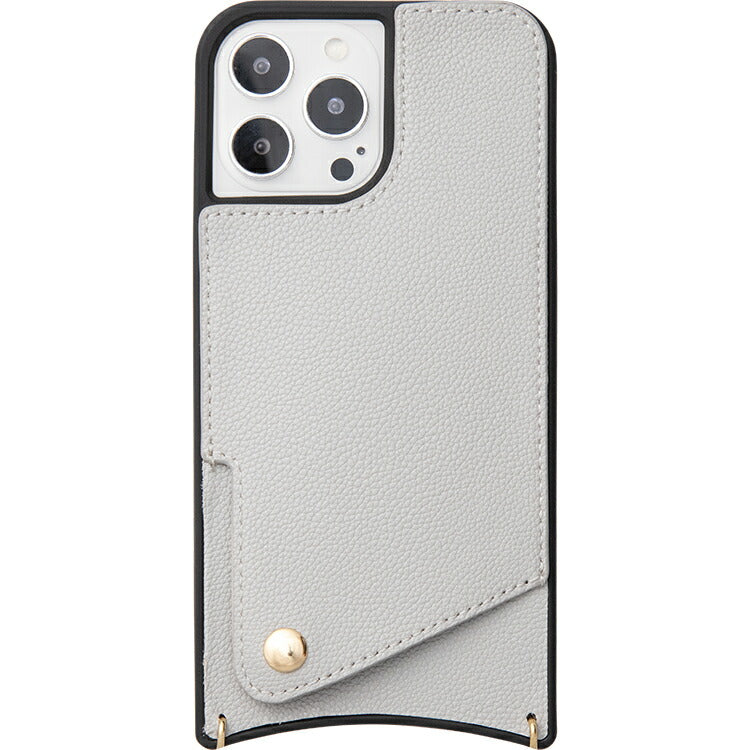 スマホショルダーケース iPhone ケース ショルダー付き 革
