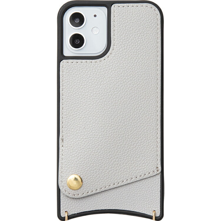 スマホショルダーケース iPhone ケース ショルダー付き 革