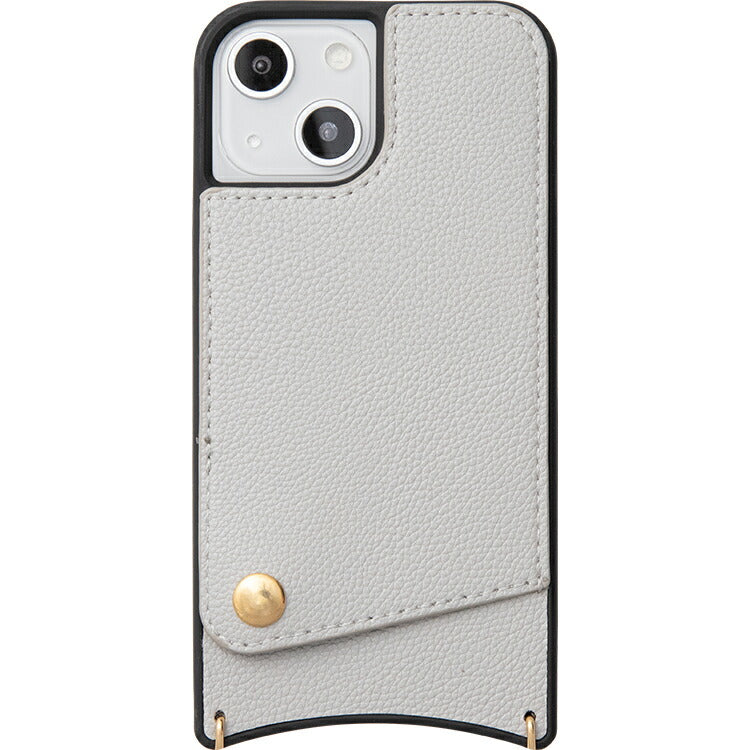 スマホショルダーケース iPhone ケース ショルダー付き 革