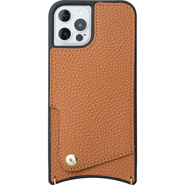 スマホショルダーケース iPhone ケース ショルダー付き 革