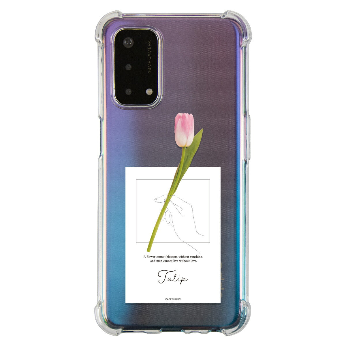 OPPO 名入れ対応 一輪花 スマホケース