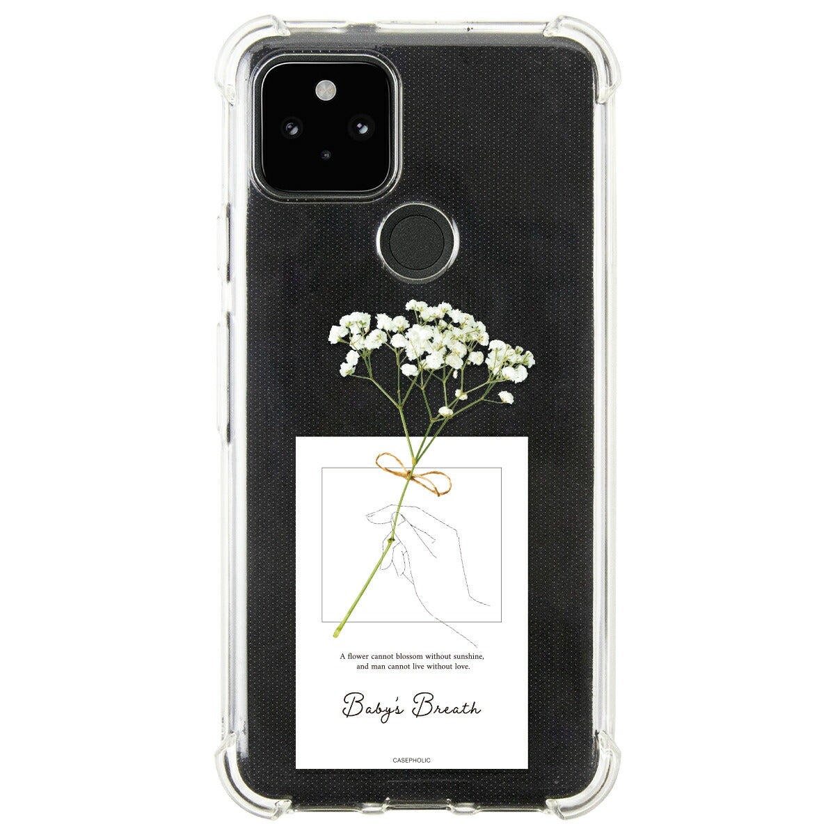 Google Pixel 名入れ対応 一輪花 スマホケース