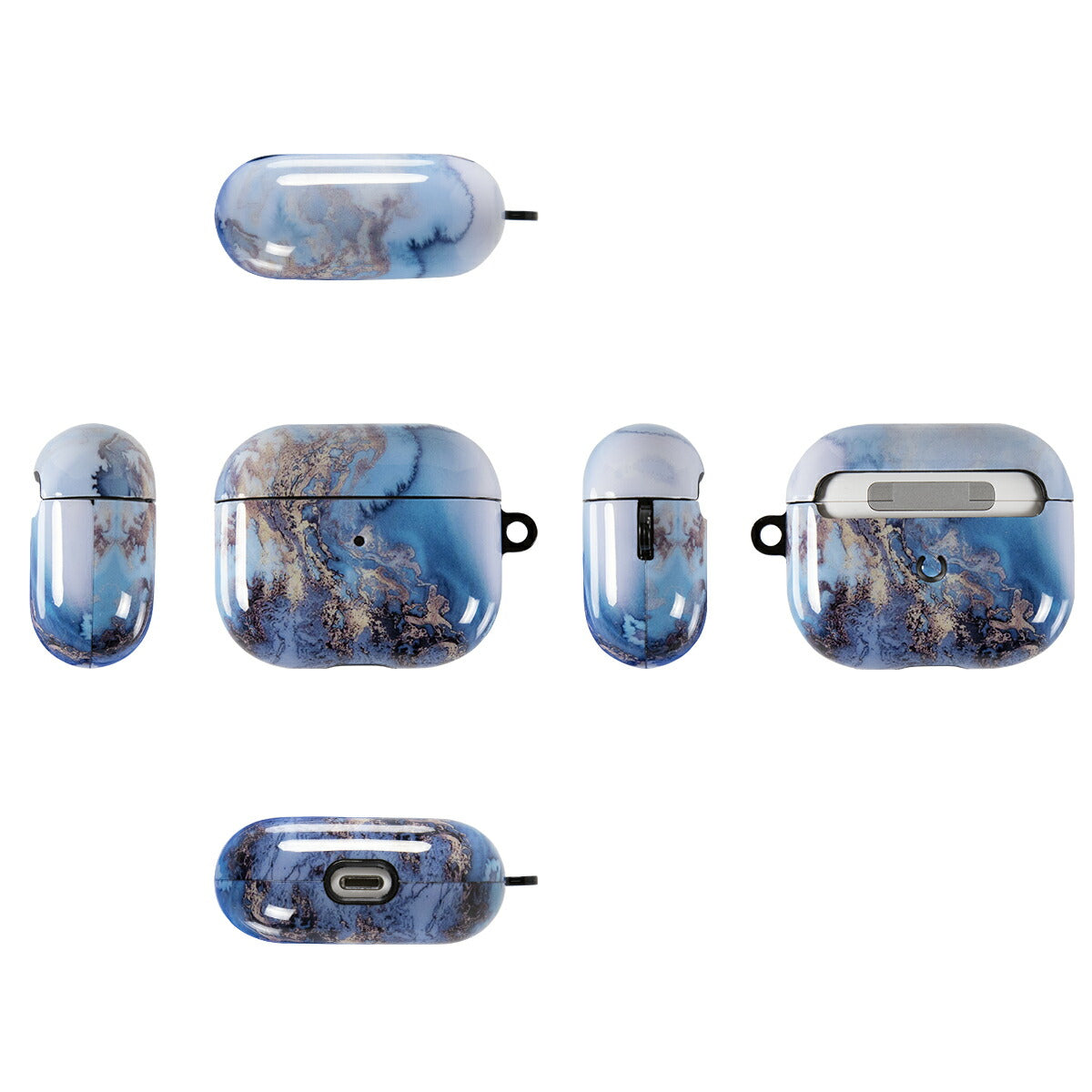 AirPods(第3世代) 大理石調 TPUケース - 7
