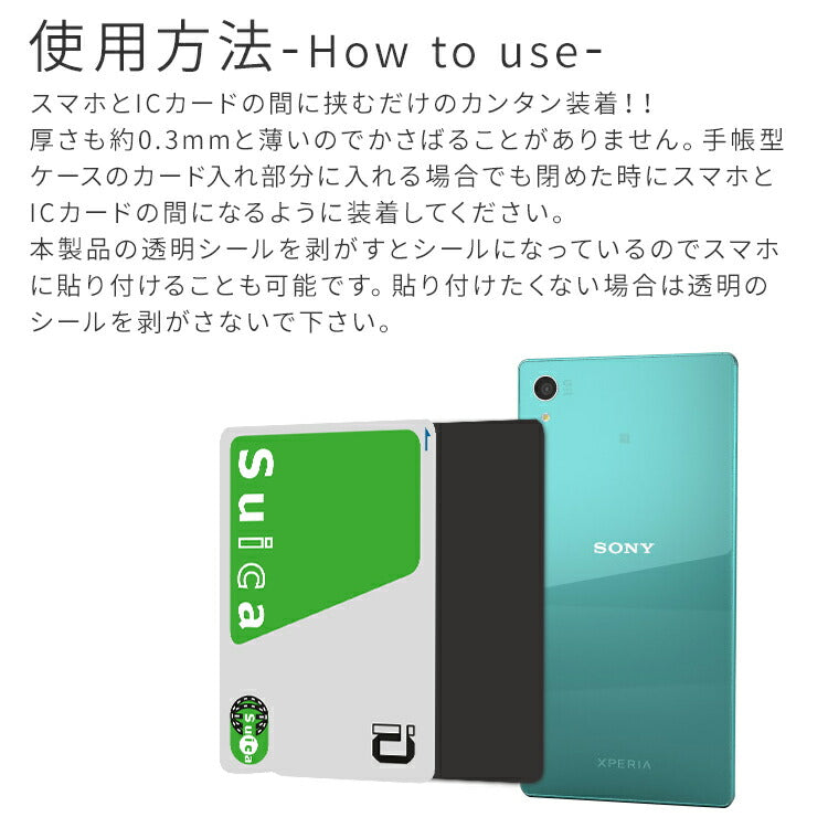 電磁波干渉防止シート スマートフォン用 - 3