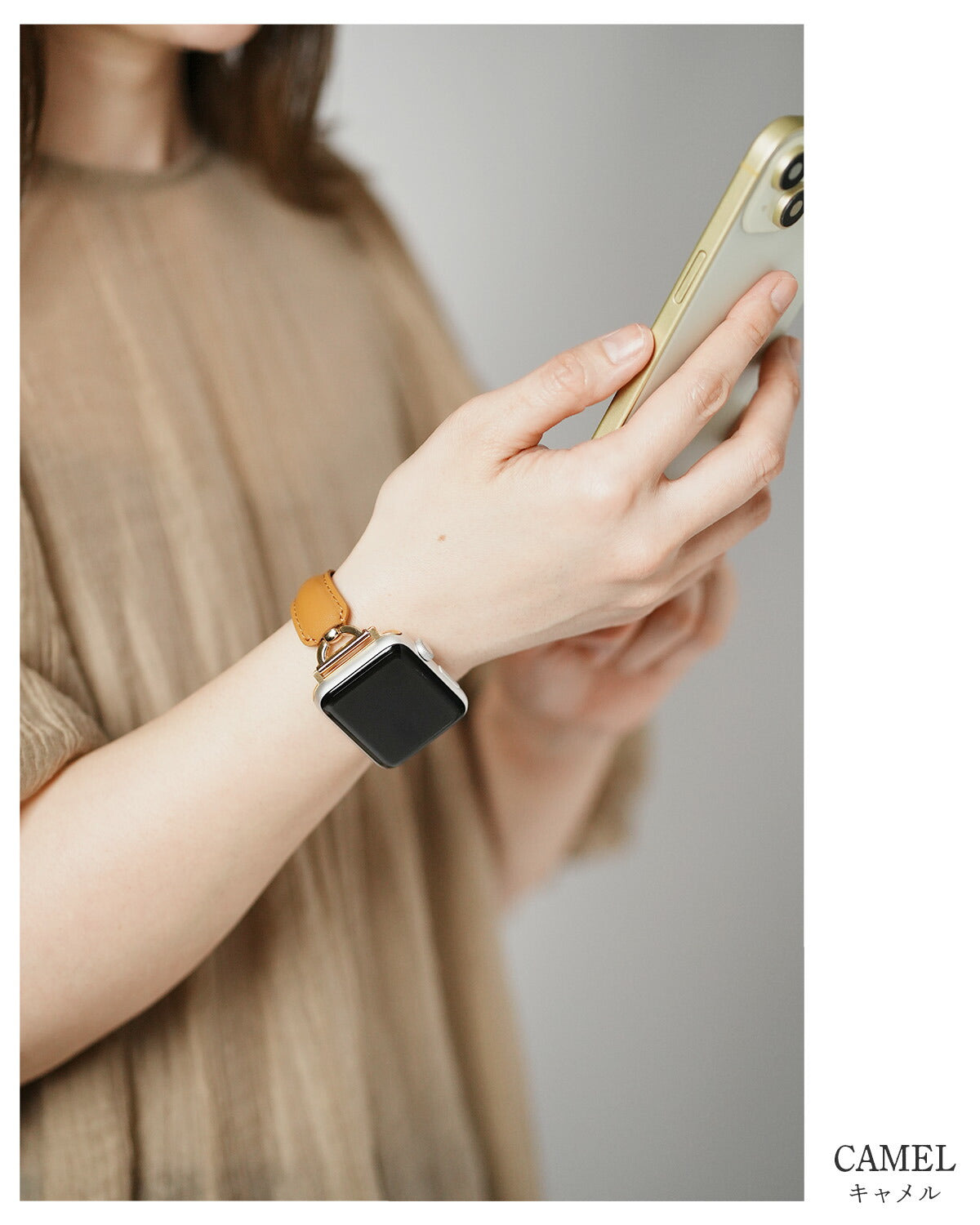 Apple Watch レザー バンド レディース