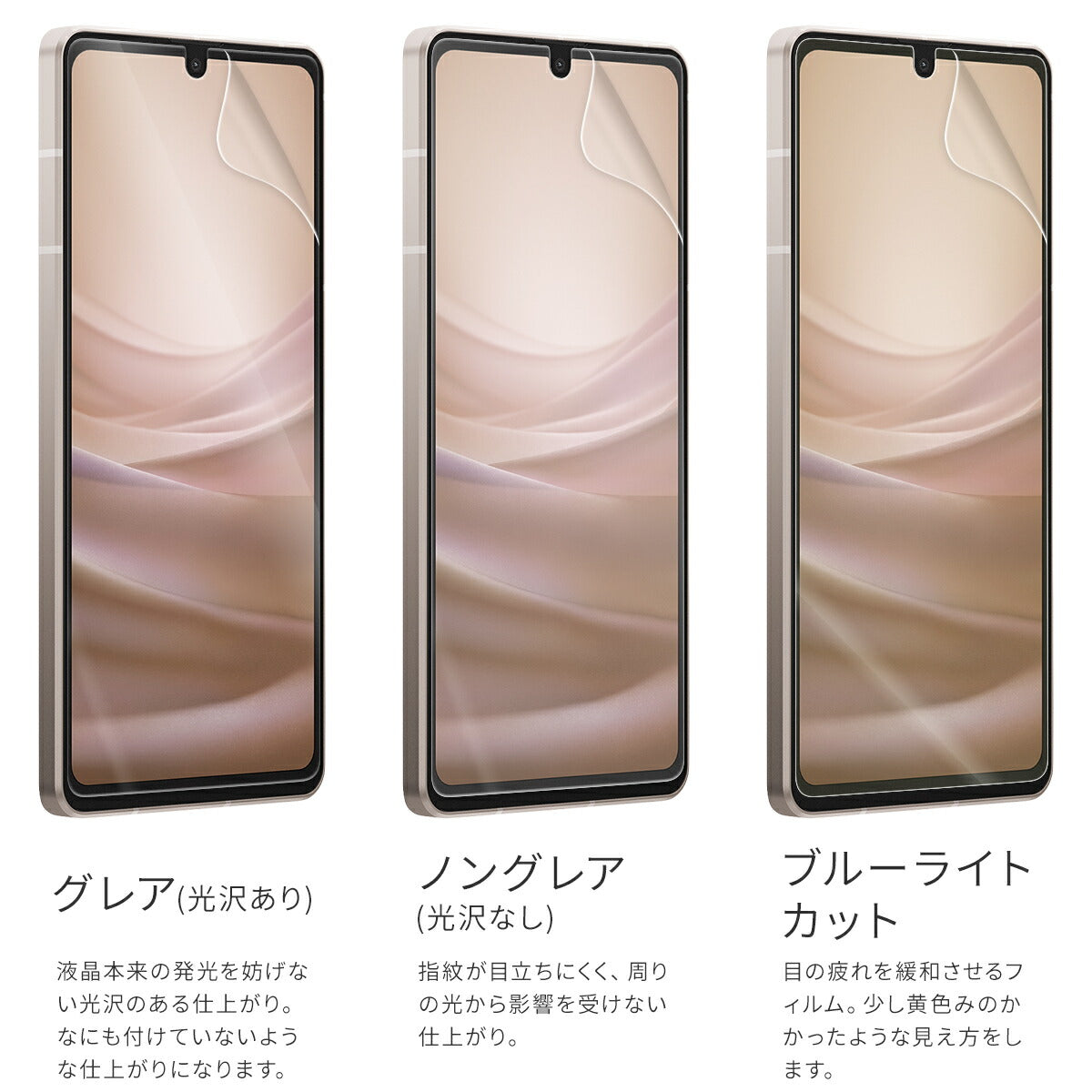 AQUOS sense7 液晶保護フィルム 2枚セット - 6