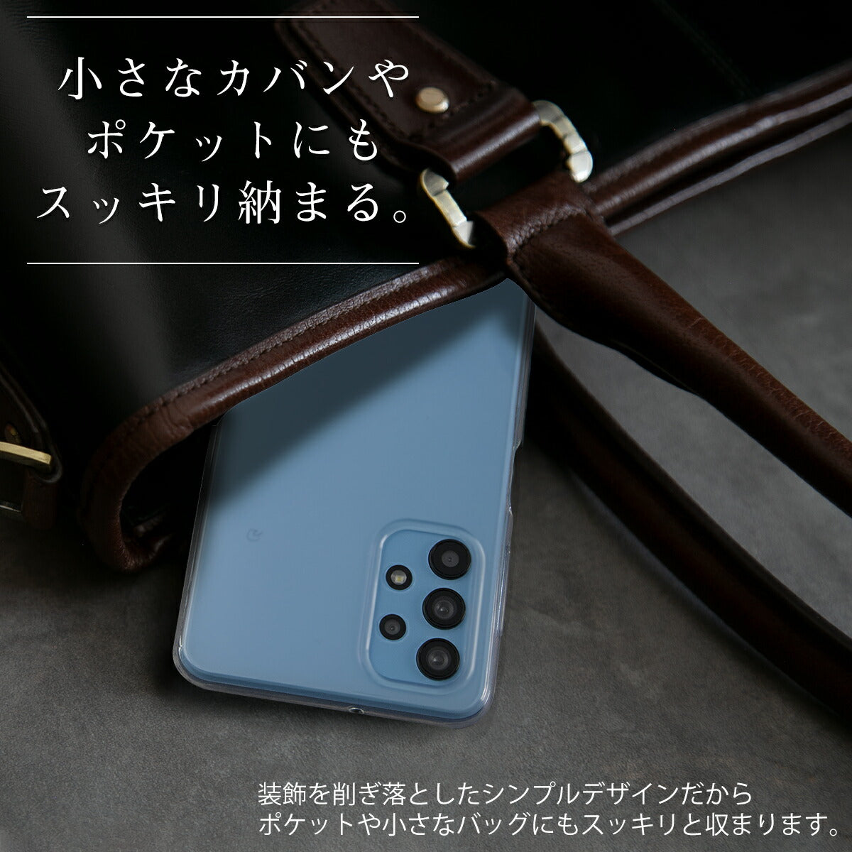 Galaxy A32 SCG08 TPU クリアケース - 2