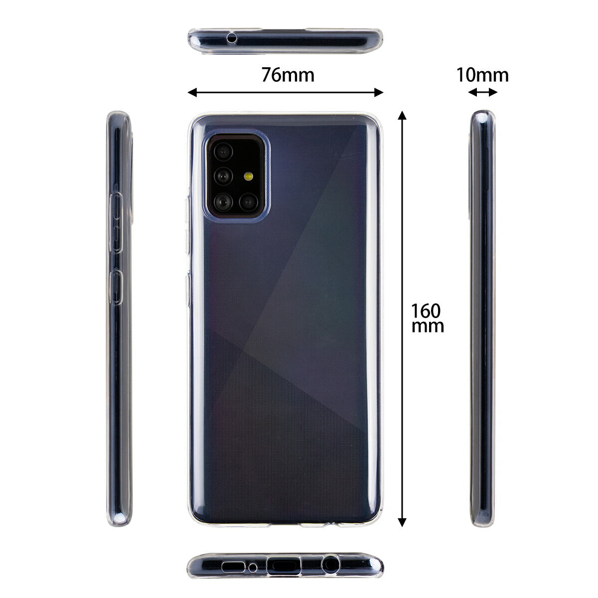 Galaxy A51 5G SC-54A SCG07 TPU クリアケース - 6