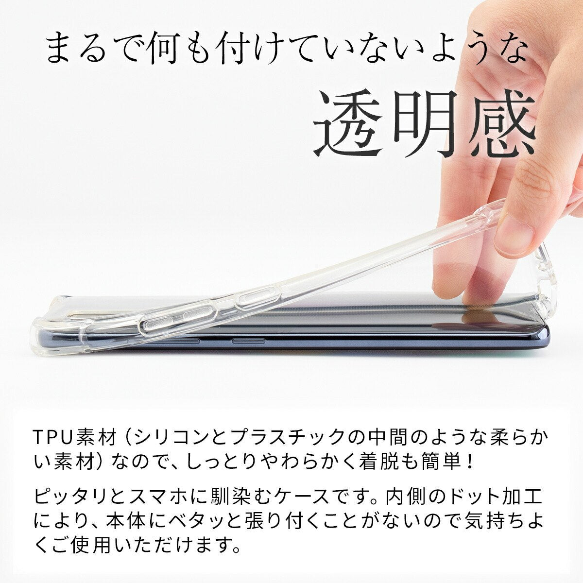 Galaxy A51 5G SC-54A SCG07 耐衝撃TPUクリアケース - 3
