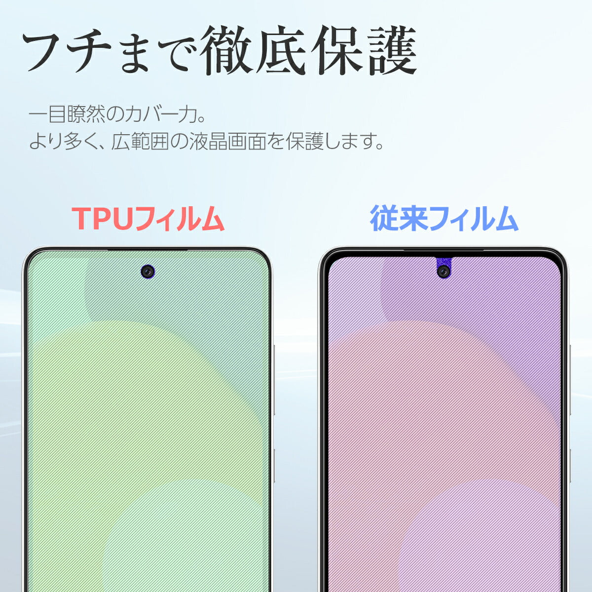 Galaxy A52 5G TPU液晶保護フィルム 全面吸着 - 3