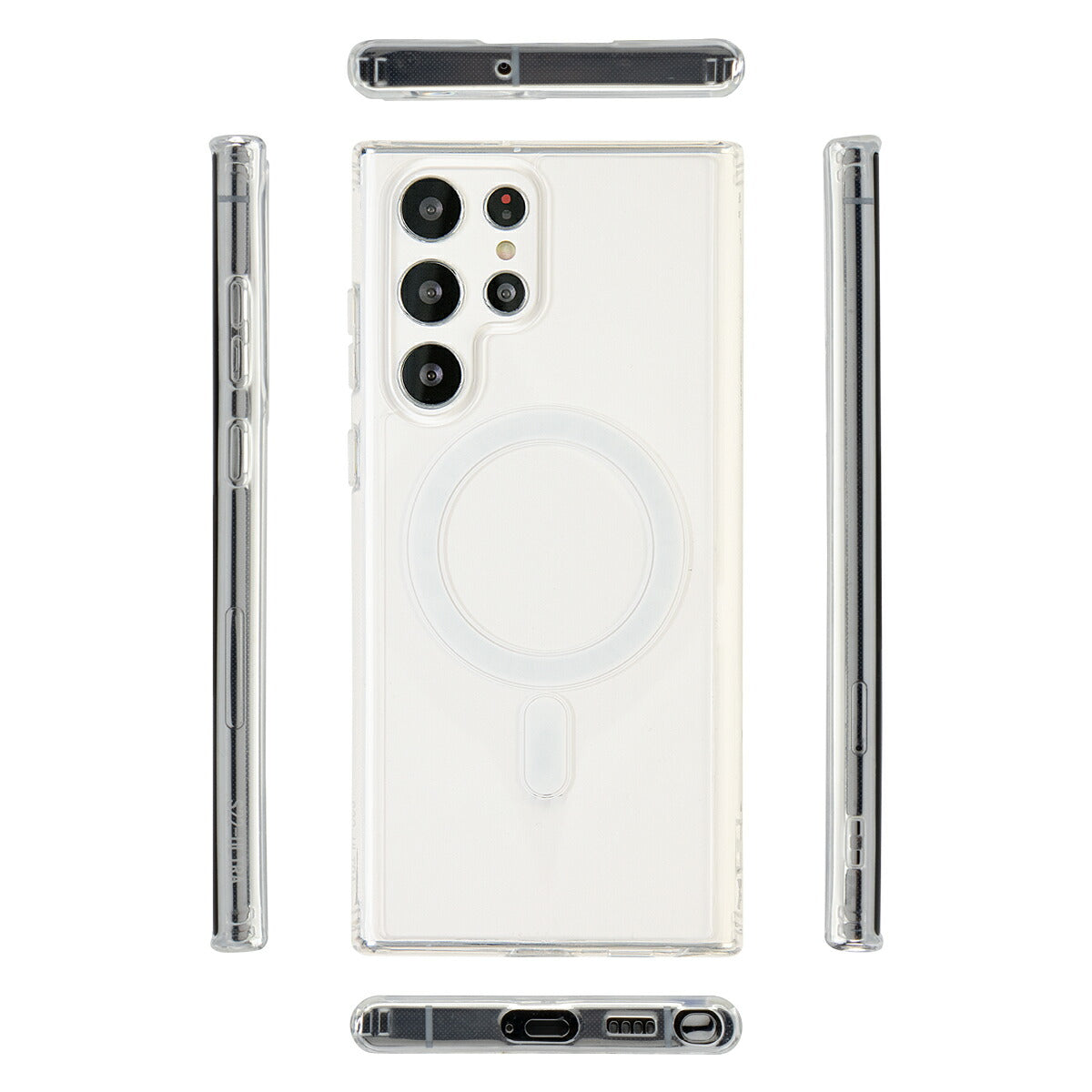 Galaxy S22/S22 Ultra MagSafe対応クリアケース - 5