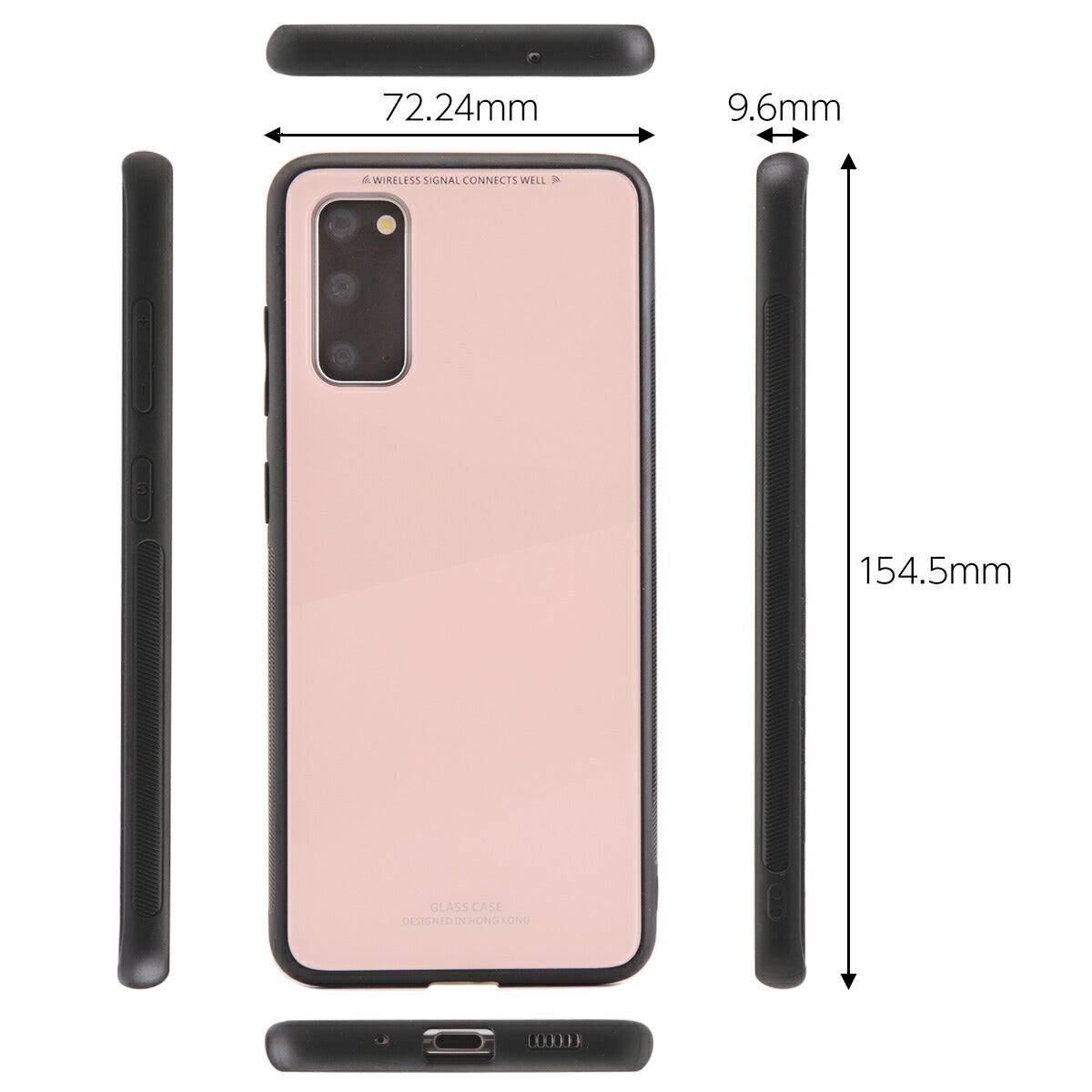 Galaxy S20 5G ケース 9Hガラス 背面カバー - 7