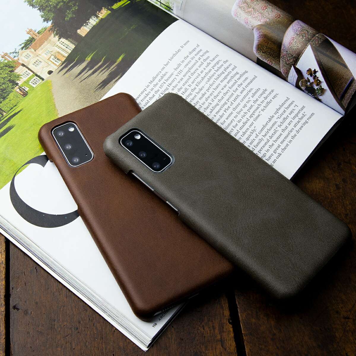 Galaxy S20 5G SC-51A SCG01 レザーハードケース - 2
