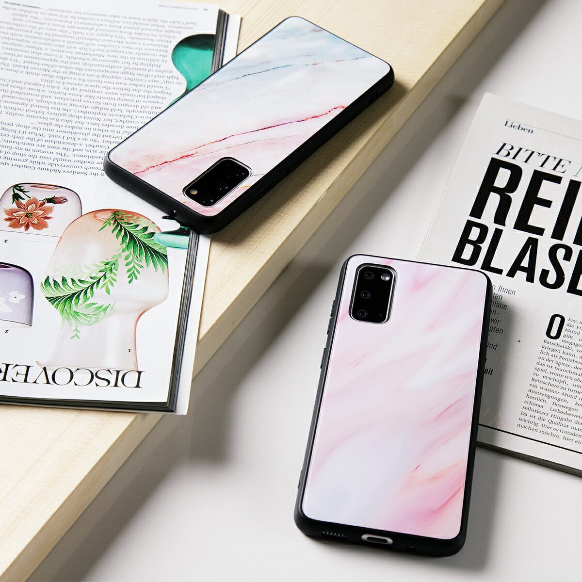 Galaxy S20 5G 大理石調 背面9H ガラスケース - 2