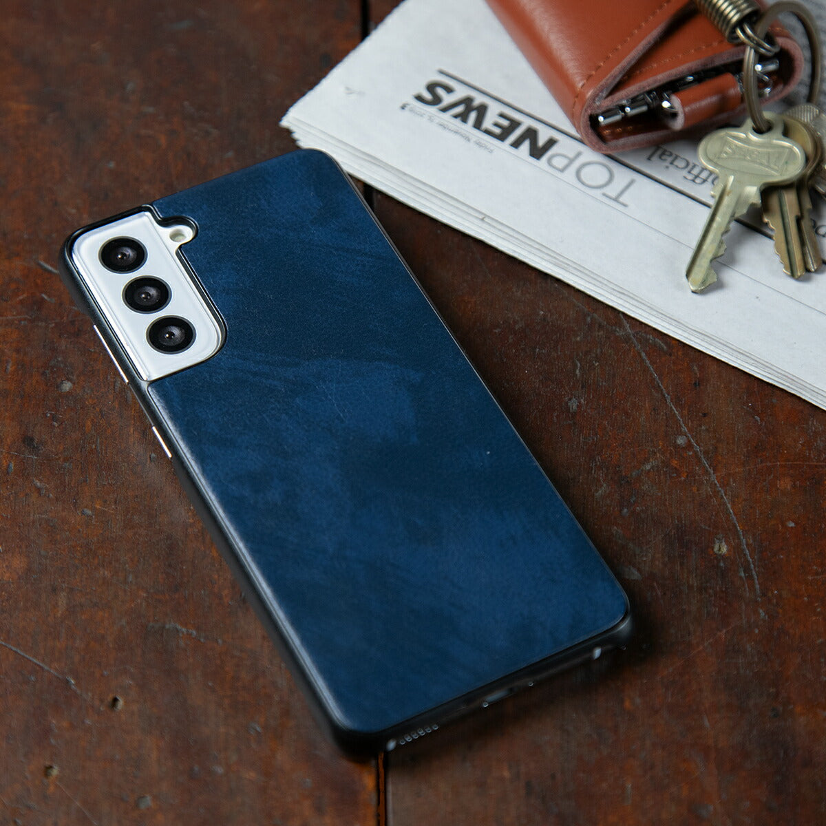 Galaxy S21 シリーズ レザーハードケース - 2