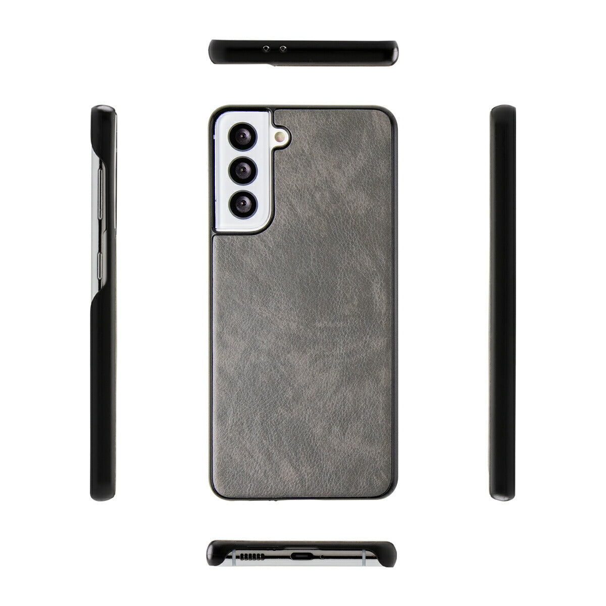 Galaxy S21 シリーズ レザーハードケース - 8