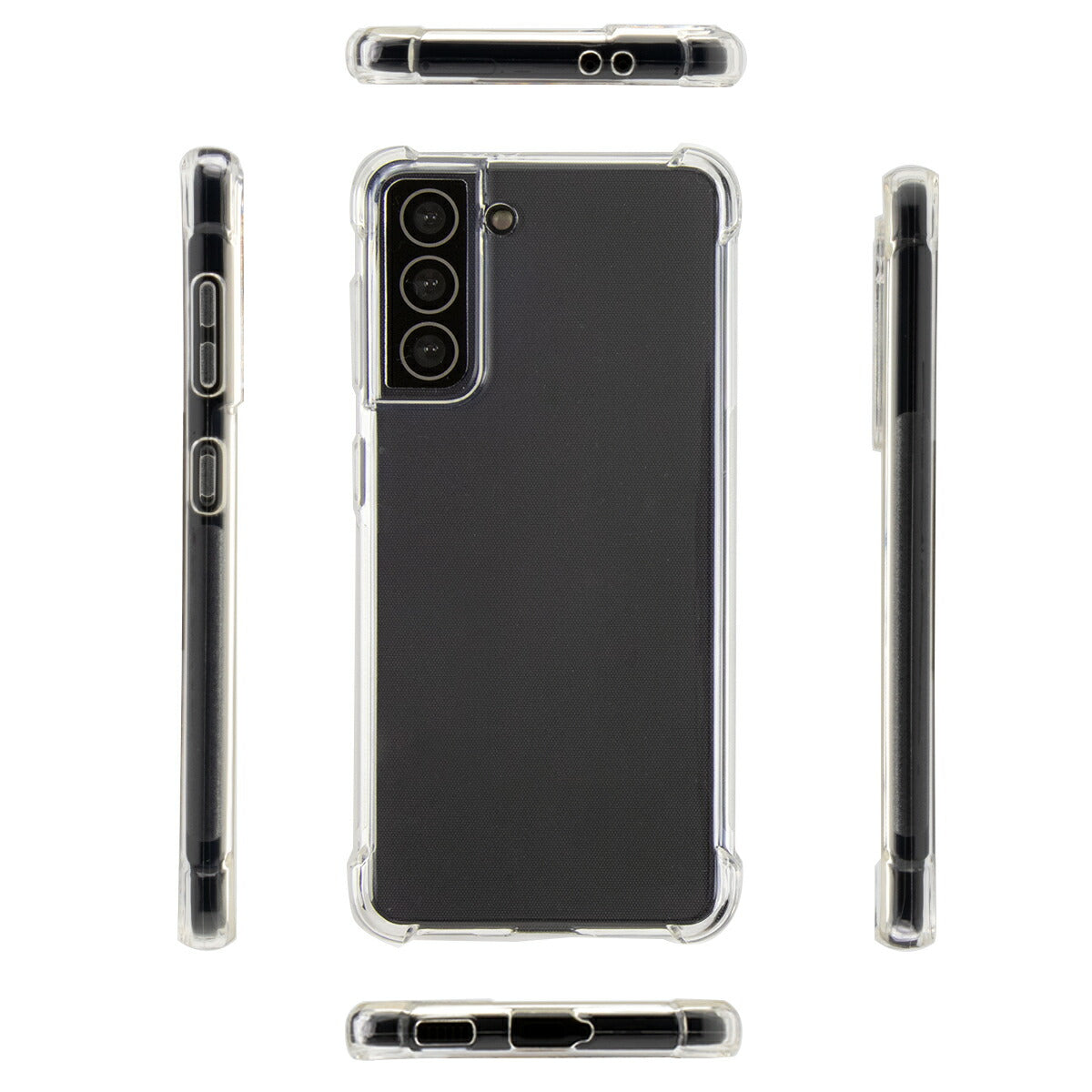 Galaxy S21シリーズ 耐衝撃TPUクリアケース - 6