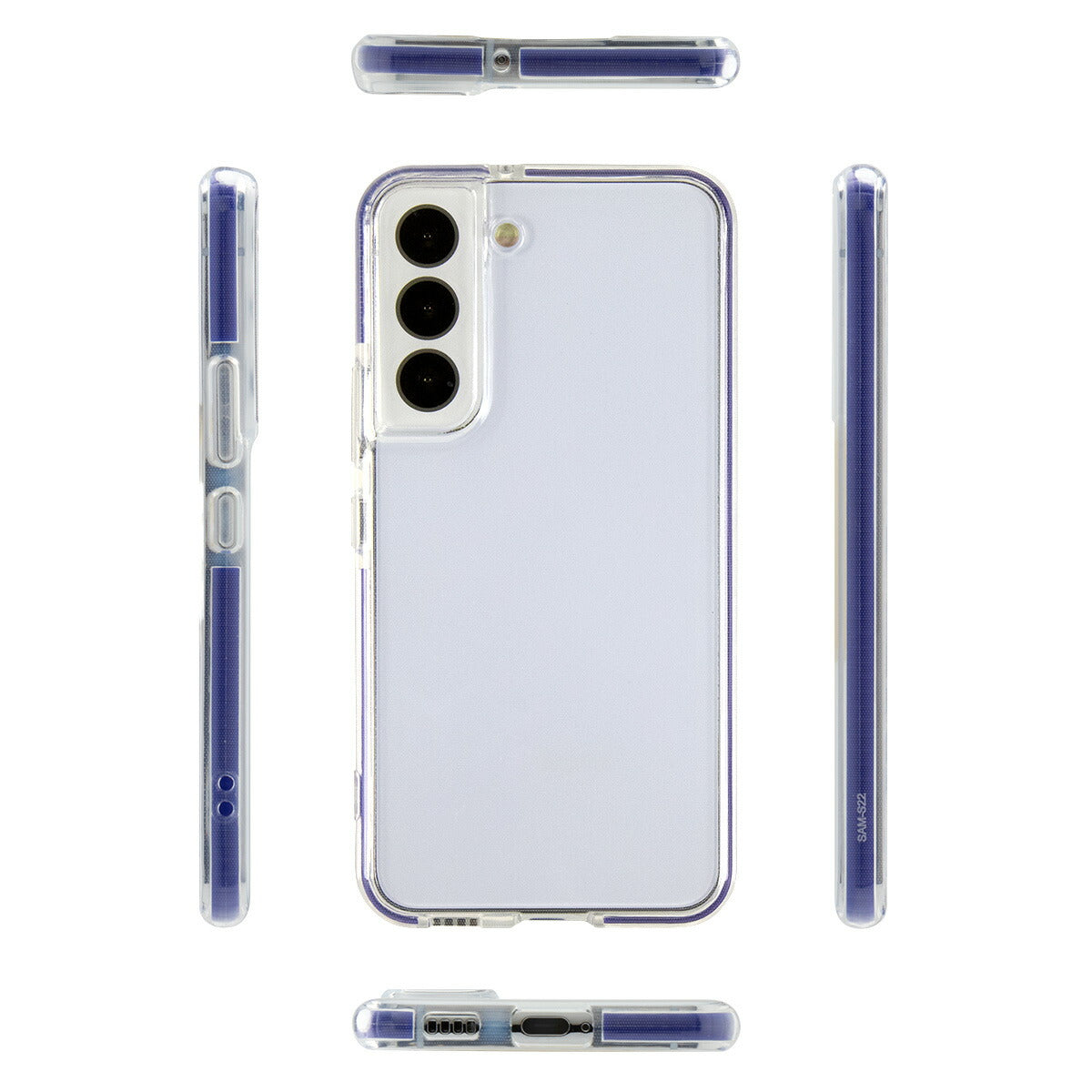 Galaxy S22 / S22 Ultra 耐衝撃TPUクリアケース - 9