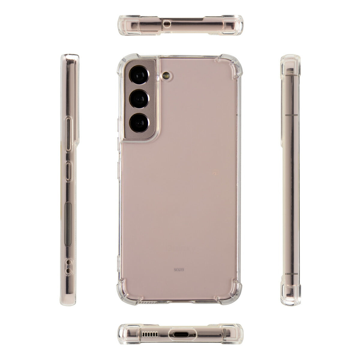 Galaxy S22 / S22 Ultra クリア TPU ケース - 6