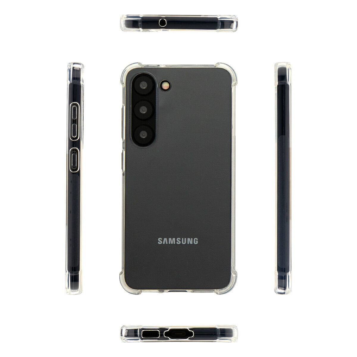 Galaxy S23 Ultra 耐衝撃クリアTPUケース - 6
