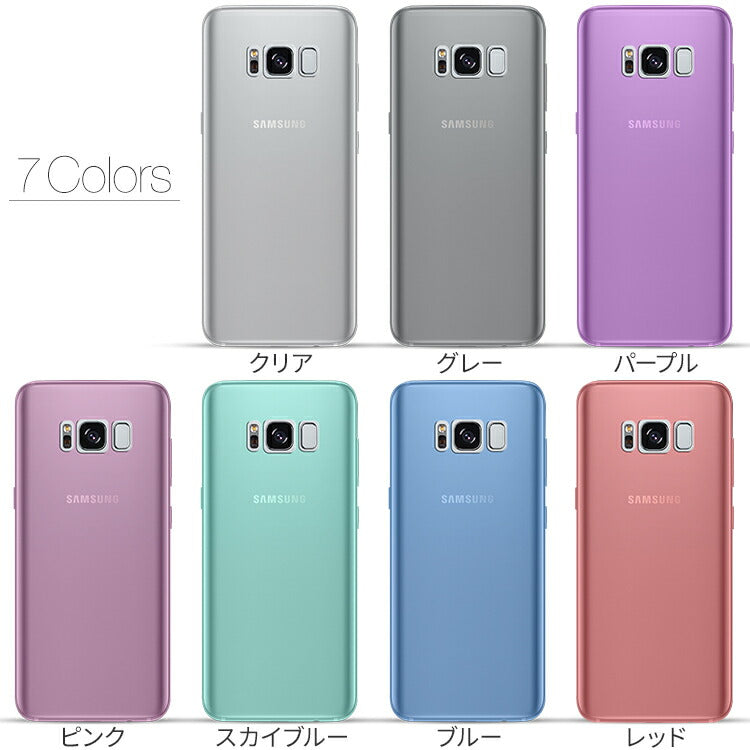 Galaxy S8 / S8+ クリア TPU スマホケース - 4