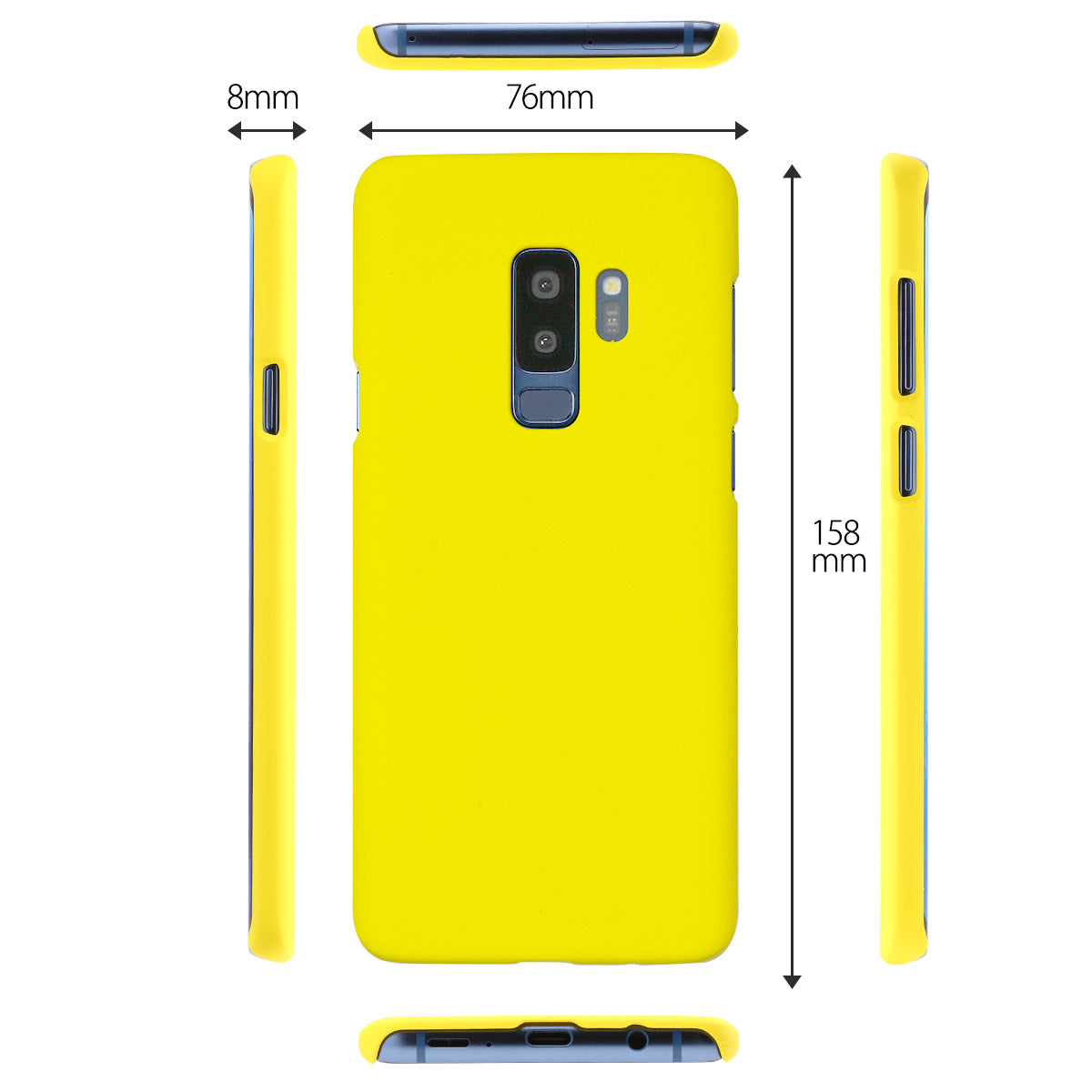 Galaxy S9+ カラフルハードケース - 7