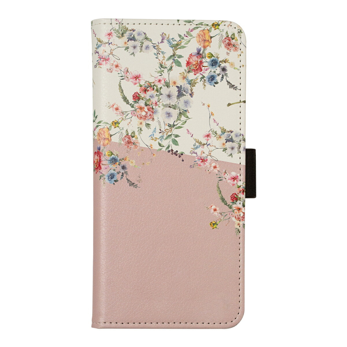 arrows Grace フローラルバイカラー 手帳型ケース