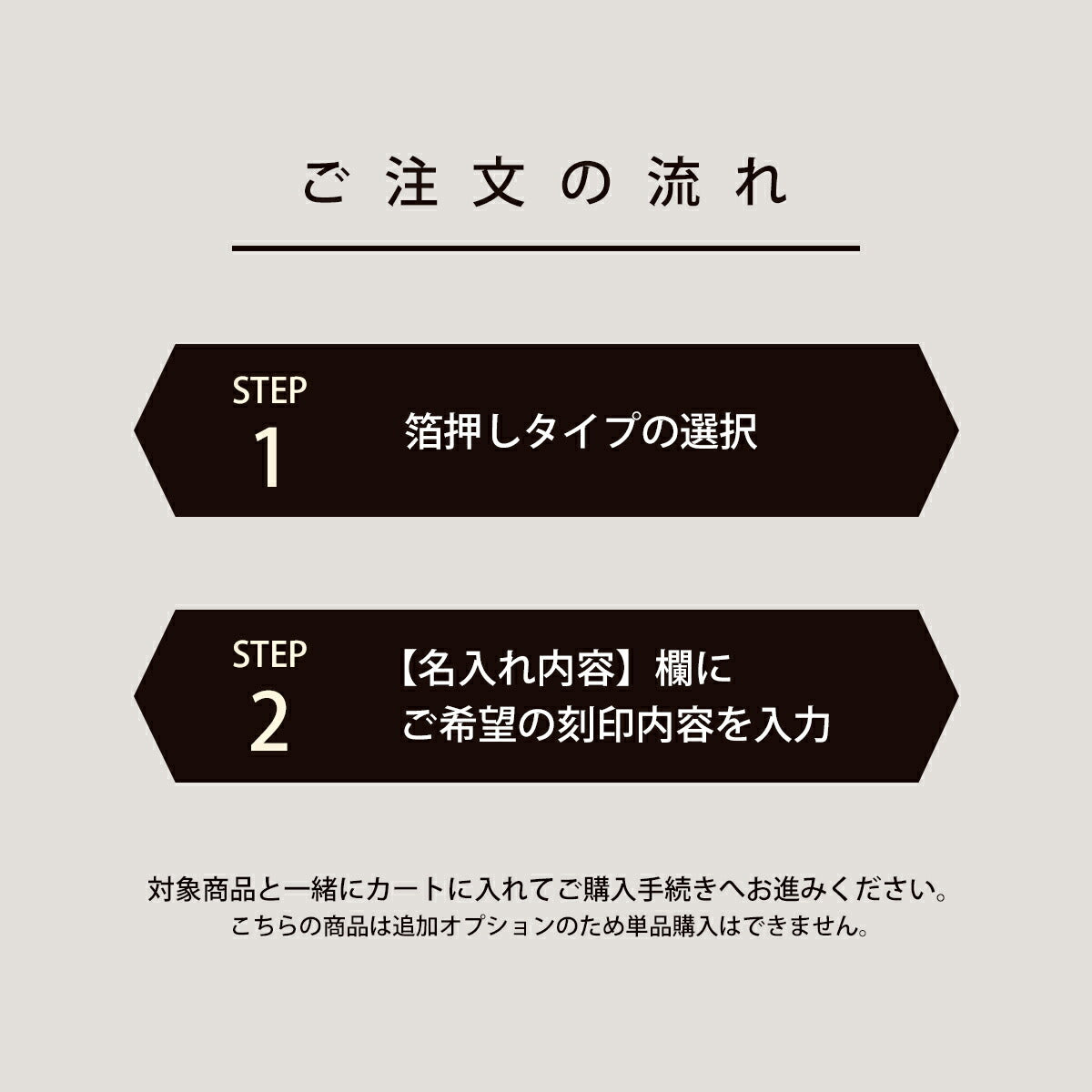 箔押しオプション 窓開き手帳型 名入れカスタマイズ - 5