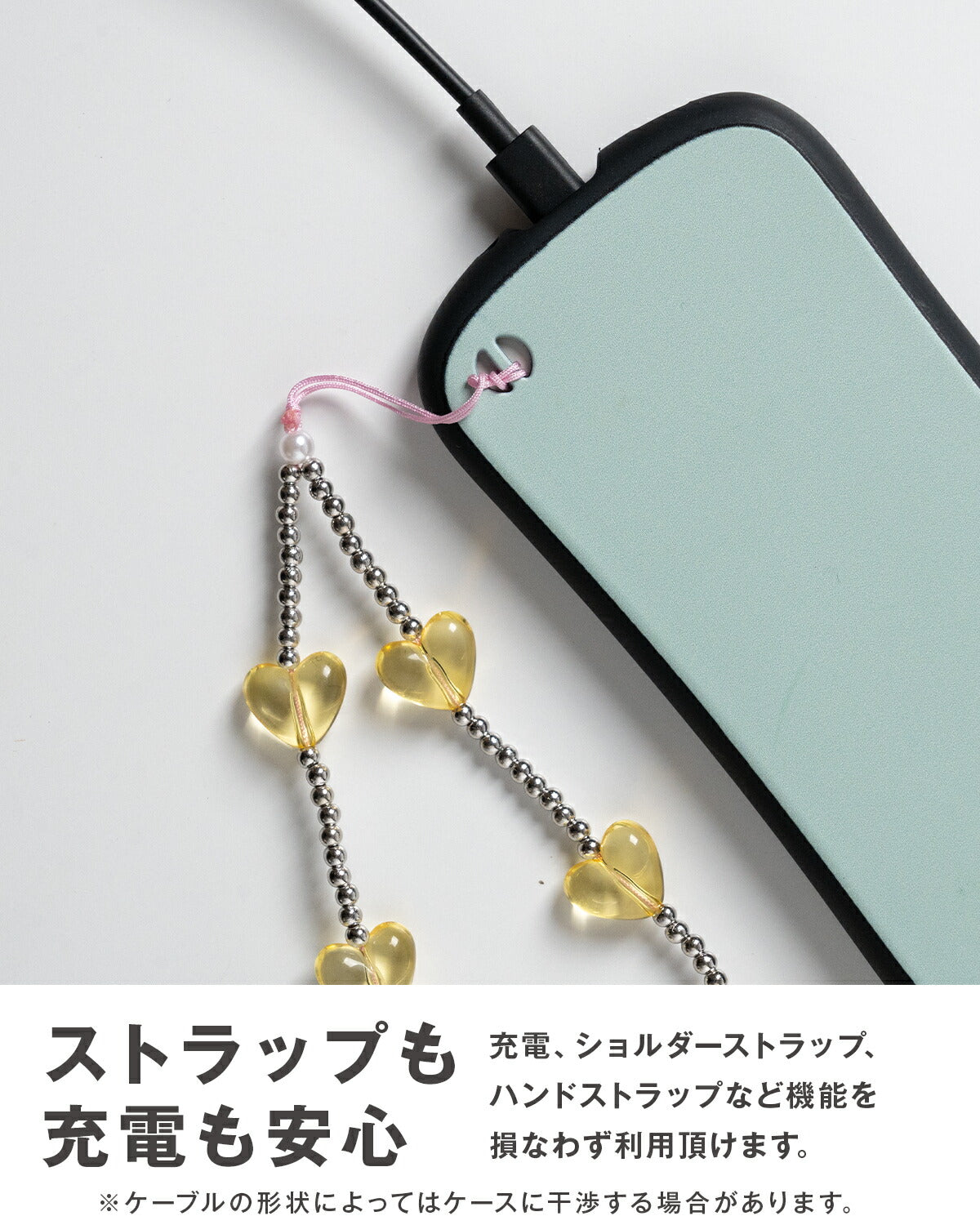 iPhone ケース リング付き 耐衝撃 バイカラー プリント - 7