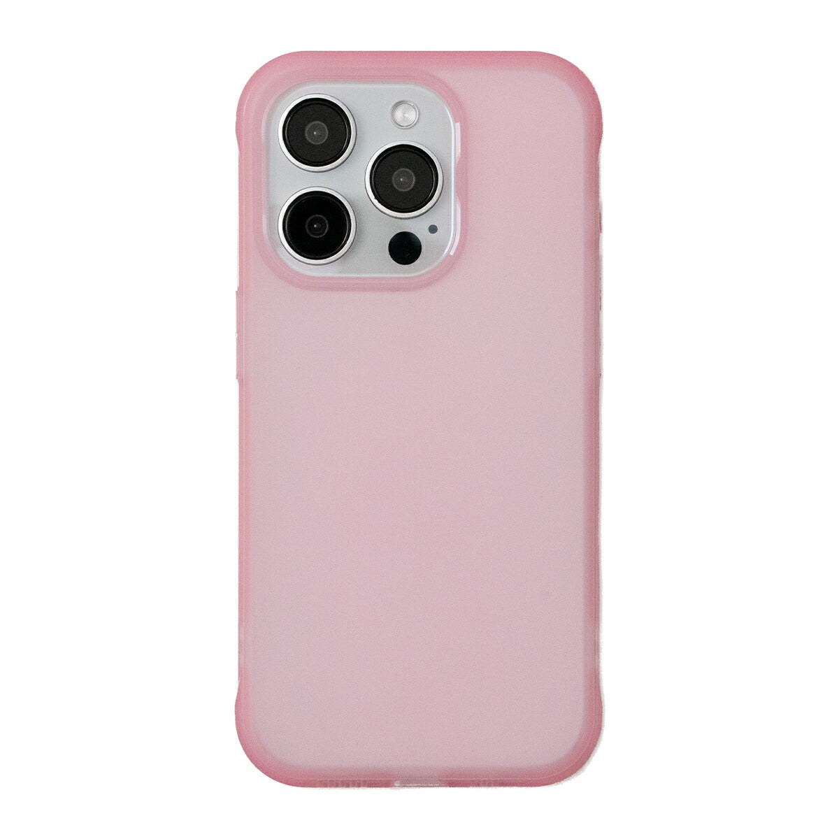 iPhone マットクリアカラーケース