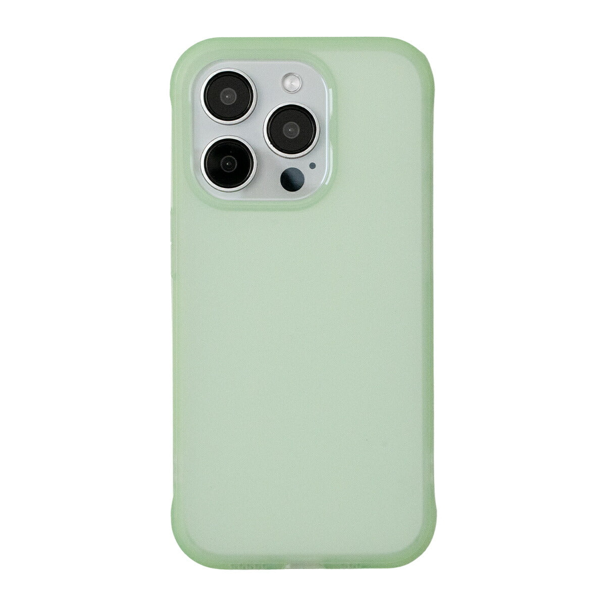 iPhone マットクリアカラーケース