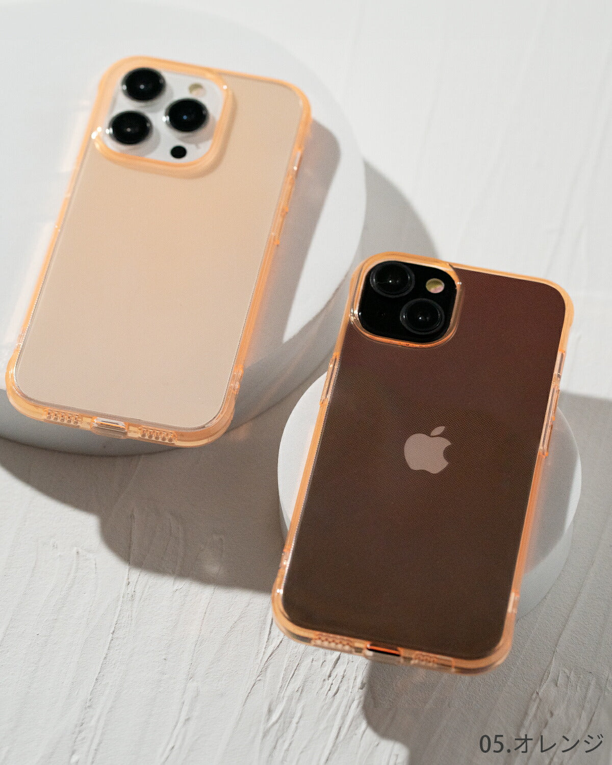 iPhone クリアカラーケース - 12