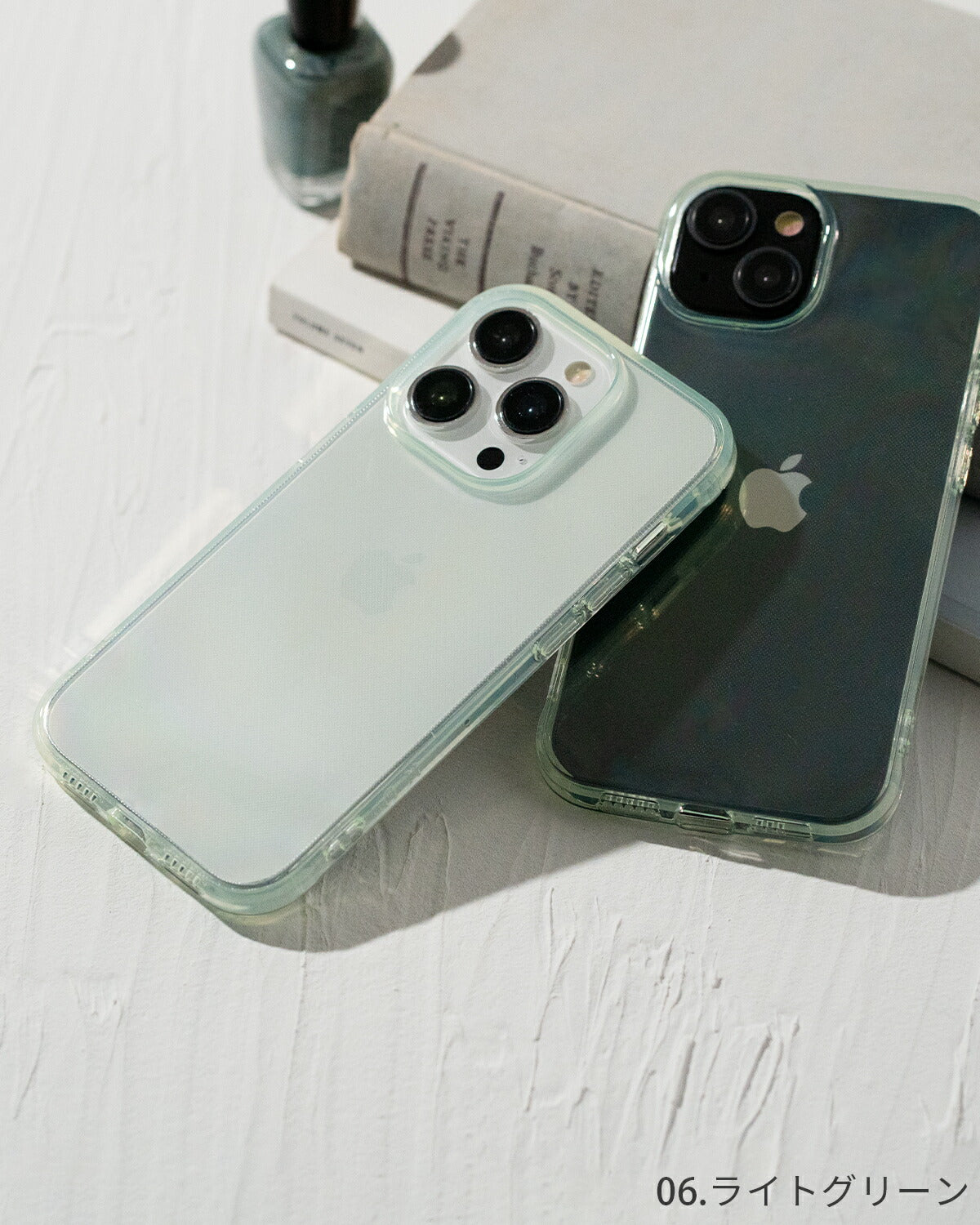 iPhone クリアカラーケース - 13
