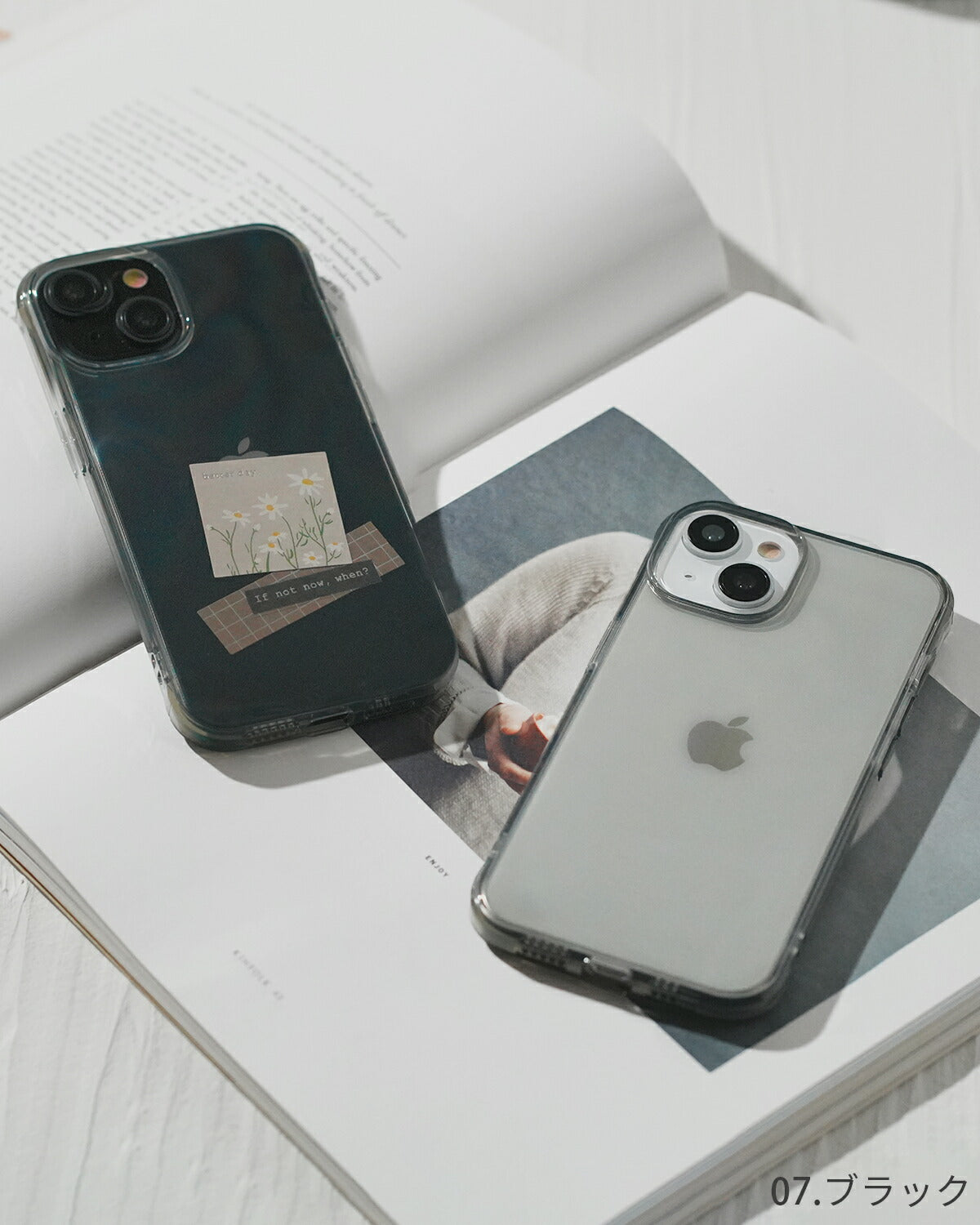 iPhone クリアカラーケース - 14