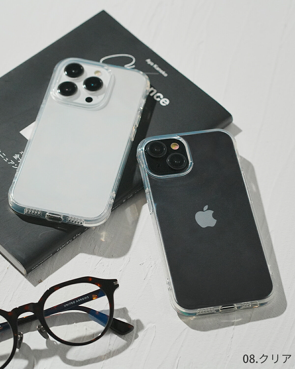 iPhone クリアカラーケース - 15